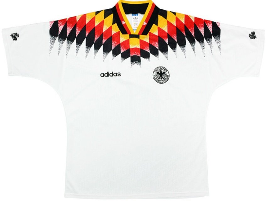 Camisa retro Adidas seleção da Alemanha 1994 I jogador